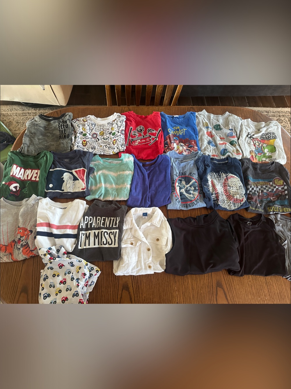 Assorted Kids' Short Sleeve T-Shirts - Multi Color